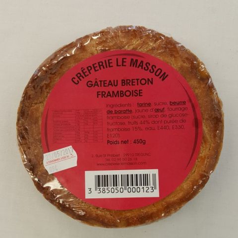  Gateau breton  la Framboise 450g